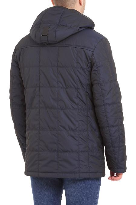 Куртка для мужчин бренда Meucci (Италия), арт. 11953 - фото. Цвет: Тёмно-синий. Купить в интернет-магазине https://shop.meucci.ru
