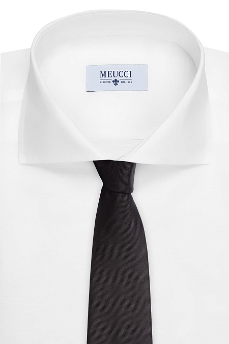 Галстук для мужчин бренда Meucci (Италия), арт. 8049/1 - фото. Цвет: Черный, микродизайн. Купить в интернет-магазине https://shop.meucci.ru
