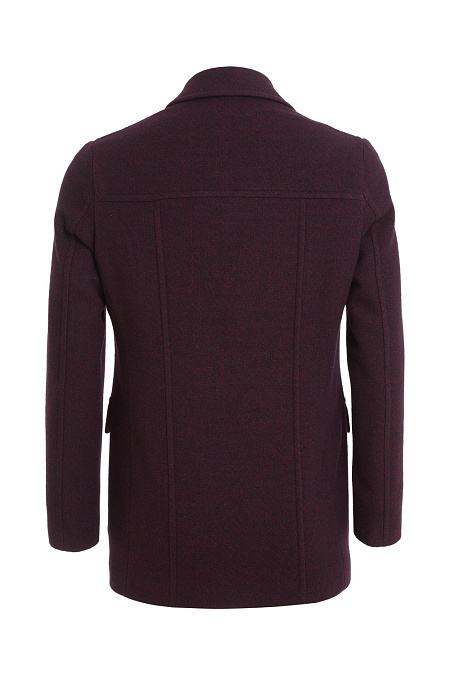 Пальто для мужчин бренда Meucci (Италия), арт. MI 5582081/4045 - фото. Цвет: Бордовый. Купить в интернет-магазине https://shop.meucci.ru

