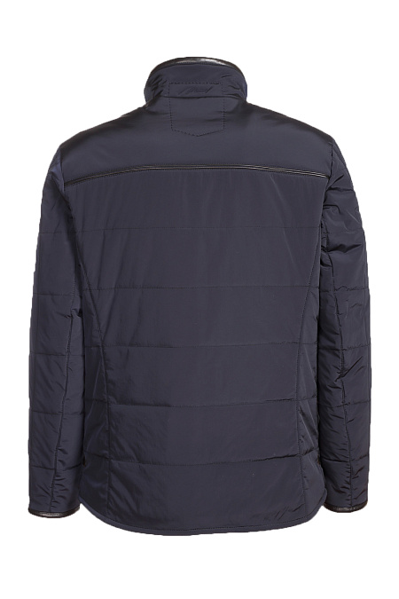 Куртка для мужчин бренда Meucci (Италия), арт. 1800 - фото. Цвет: Тёмно-синий. Купить в интернет-магазине https://shop.meucci.ru
