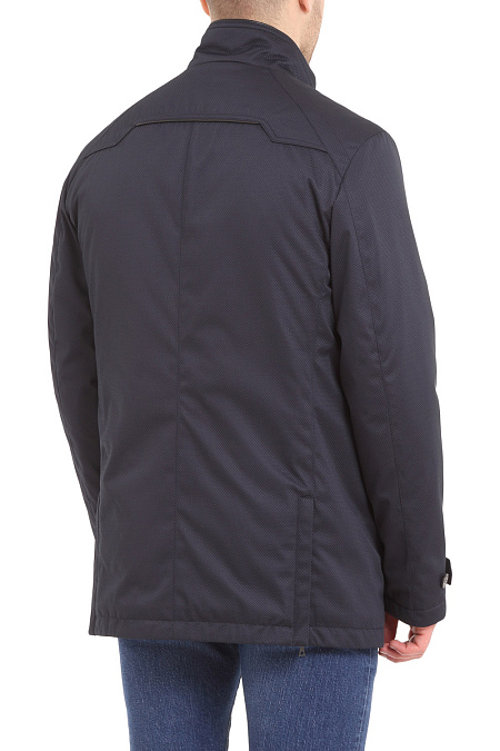 Куртка  для мужчин бренда Meucci (Италия), арт. 1170 - фото. Цвет: Тёмно-синий. Купить в интернет-магазине https://shop.meucci.ru
