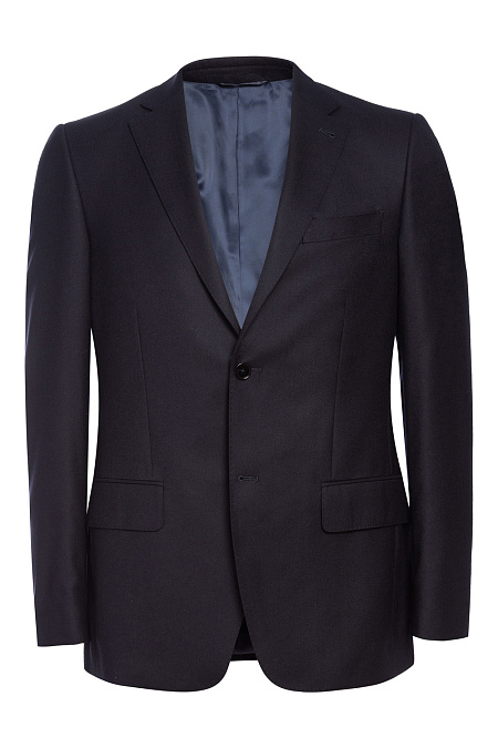 Пиджак из шерсти темно-синего цвета для мужчин бренда Meucci (Италия), арт. MI 1200181/8061 - фото. Цвет: Темно-синий. Купить в интернет-магазине https://shop.meucci.ru
