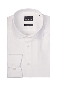 Рубашка белая с микродизайном  (SL 9020 RL 0191 BAS/231110)