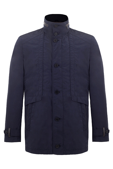 Куртка для мужчин бренда Meucci (Италия), арт. 1504 - фото. Цвет: Тёмно-синий. Купить в интернет-магазине https://shop.meucci.ru
