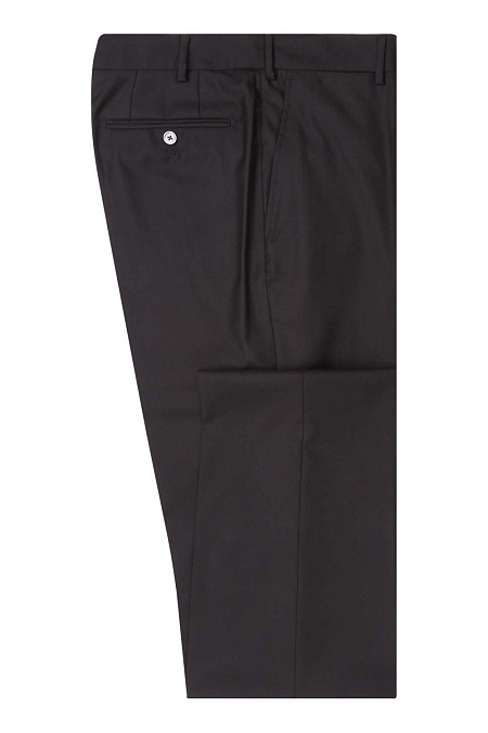 Мужские брендовые брюки арт. MI 30032/2029 Meucci (Италия) - фото. Цвет: Черный. Купить в интернет-магазине https://shop.meucci.ru

