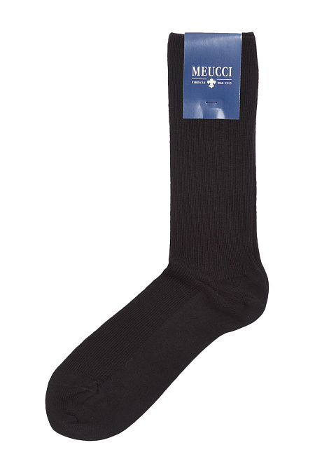 Носки для мужчин бренда Meucci (Италия), арт. TR-1063/101 - фото. Цвет: Черный. Купить в интернет-магазине https://shop.meucci.ru
