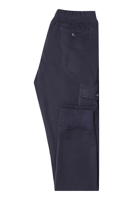 Мужские брендовые брюки арт. 3M725 AS00 NAVY Meucci (Италия) - фото. Цвет: Темно-синий. Купить в интернет-магазине https://shop.meucci.ru
