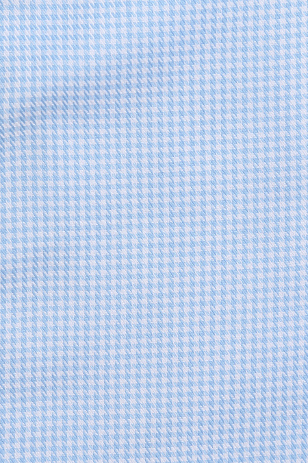 Модная мужская голубая классическая рубашка арт. SL 93403 R 12171/141516 от Meucci (Италия) - фото. Цвет: Голубой, рисунок жаккард.

