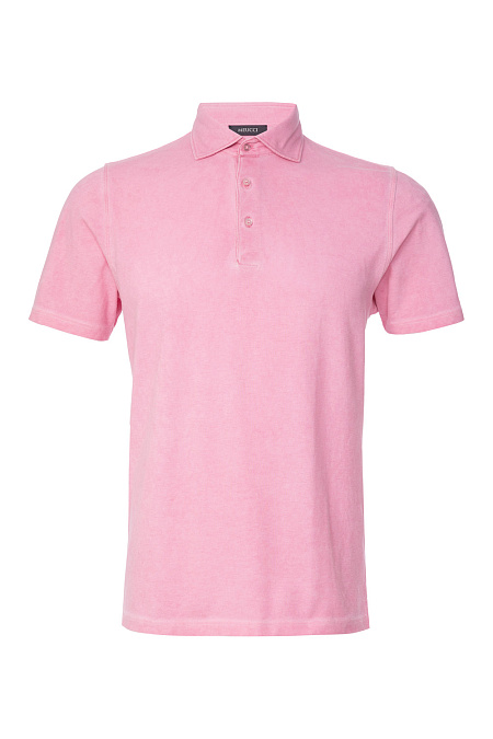 Хлопковое поло ярко-розового цвета для мужчин бренда Meucci (Италия), арт. 60103/79047/270 - фото. Цвет: Розовый. Купить в интернет-магазине https://shop.meucci.ru
