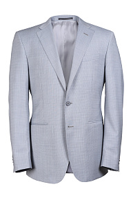 Пиджак светло-серого цвета из тонкой шерсти  (MI 2200153/3129)