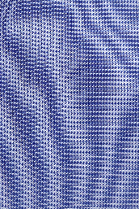Модная мужская классическая синяя рубашка из тонкого хлопка арт. MS18088 от Meucci (Италия) - фото. Цвет: Синий с микродизайном. Купить в интернет-магазине https://shop.meucci.ru


