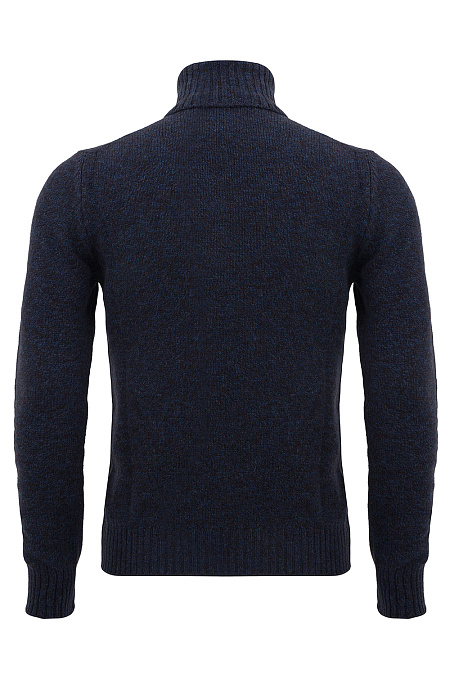 Мужской брендовый свитер арт. 13126/22601/800 Meucci (Италия) - фото. Цвет: Темно-синий. Купить в интернет-магазине https://shop.meucci.ru


