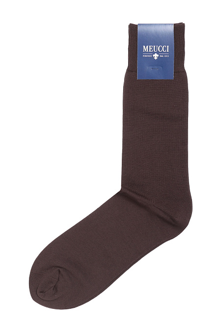 Носки для мужчин бренда Meucci (Италия), арт. TR-1004N/172 - фото. Цвет: Коричневый. Купить в интернет-магазине https://shop.meucci.ru
