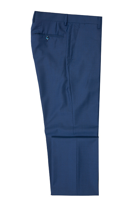 Мужские брендовые брюки арт. MI 30043/1066 Meucci (Италия) - фото. Цвет: Синий. Купить в интернет-магазине https://shop.meucci.ru
