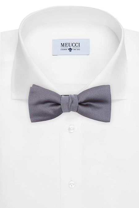 Бабочка для мужчин бренда Meucci (Италия), арт. 8049/2 - фото. Цвет: Серый. Купить в интернет-магазине https://shop.meucci.ru
