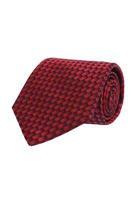 Шелковый галстук для мужчин бренда Meucci (Италия), арт. 46276/2 - фото. Цвет: Красный. Купить в интернет-магазине https://shop.meucci.ru
