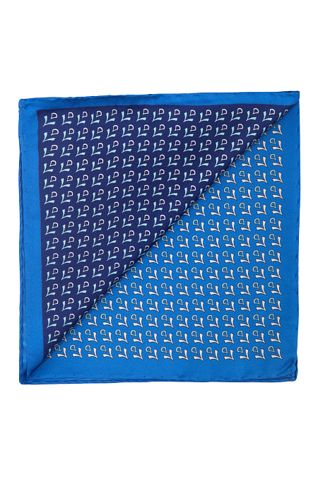 Платок для мужчин бренда Meucci (Италия), арт. 7275/2 - фото. Цвет: Синий. Купить в интернет-магазине https://shop.meucci.ru
