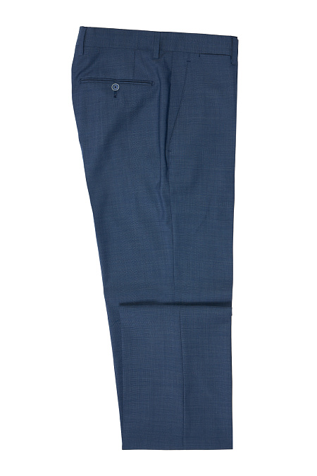 Мужские брендовые брюки арт. MI 30053/1115 Meucci (Италия) - фото. Цвет: Синий. Купить в интернет-магазине https://shop.meucci.ru
