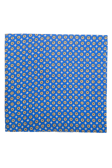 Платок для мужчин бренда Meucci (Италия), арт. 7606/2 - фото. Цвет: Синий. Купить в интернет-магазине https://shop.meucci.ru
