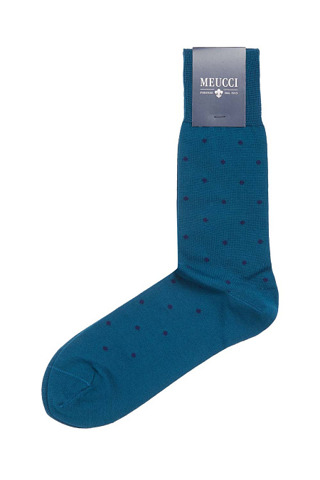 Носки для мужчин бренда Meucci (Италия), арт. TR-1012/417 - фото. Цвет: Светло-синий. Купить в интернет-магазине https://shop.meucci.ru
