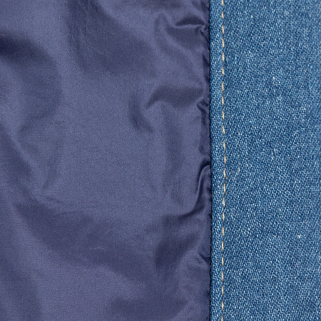 Утепленная стеганая куртка для мужчин бренда Meucci (Италия), арт. 56601 - фото. Цвет: Серо-голубой в клетку. Купить в интернет-магазине https://shop.meucci.ru
