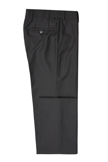 Мужские брендовые брюки арт. MI30022/218 Meucci (Италия) - фото. Цвет: Черный. Купить в интернет-магазине https://shop.meucci.ru
