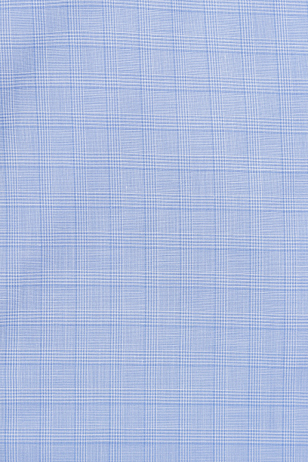 Мужская брендовая хлопковая голубая рубашка в клетку арт. SL 90202 R CEL 2193/141748 Meucci (Италия) - фото. Цвет: Голубой в клетку. Купить в интернет-магазине https://shop.meucci.ru

