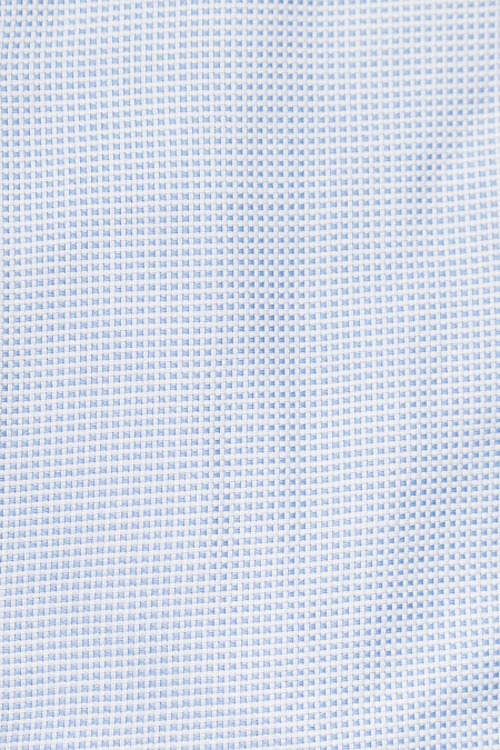 Модная мужская рубашка голубого цвета с микродизайном арт. SL 9020 R BAS 0291/182064 от Meucci (Италия) - фото. Цвет: Голубой с микродизайном. Купить в интернет-магазине https://shop.meucci.ru

