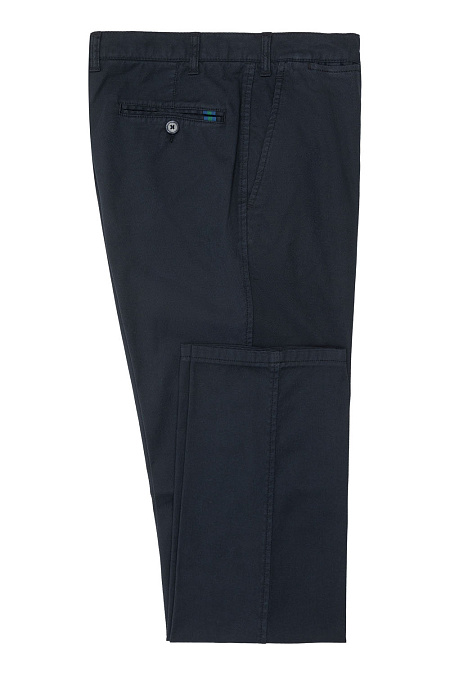 Мужские брендовые синие брюки из хлопка pima арт. 1350/01545/502 Meucci (Италия) - фото. Цвет: Синий. Купить в интернет-магазине https://shop.meucci.ru
