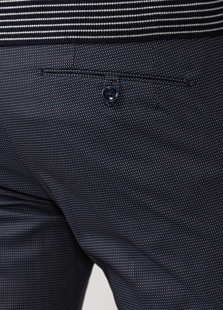 Мужские брендовые темно-серые брюки арт. MZ9061X PETROL Meucci (Италия) - фото. Цвет: Темно-серый. Купить в интернет-магазине https://shop.meucci.ru
