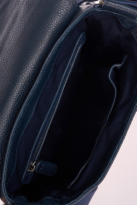  Сумка-планшет с ремнем через плечо темно-синего цвета  для мужчин бренда Meucci (Италия), арт. О-78171 - фото. Цвет: . Купить в интернет-магазине https://shop.meucci.ru
