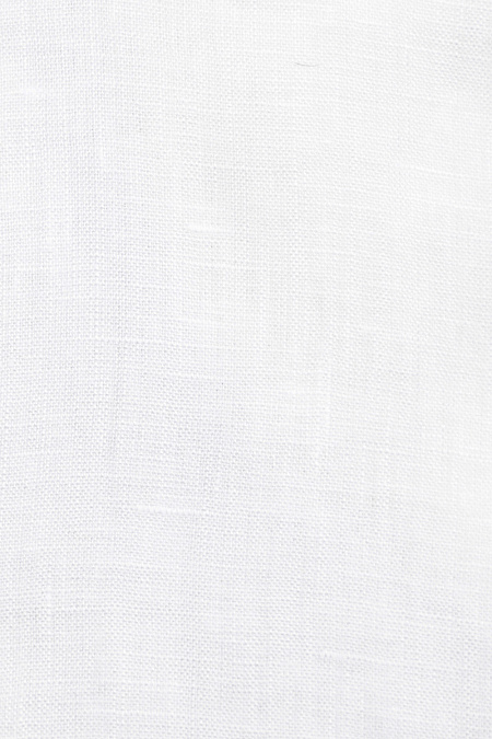 Модная мужская рубашка с коротким рукавом белого цвета  арт. SL 90202 R BAS 0493/141756K от Meucci (Италия) - фото. Цвет: Белый.

