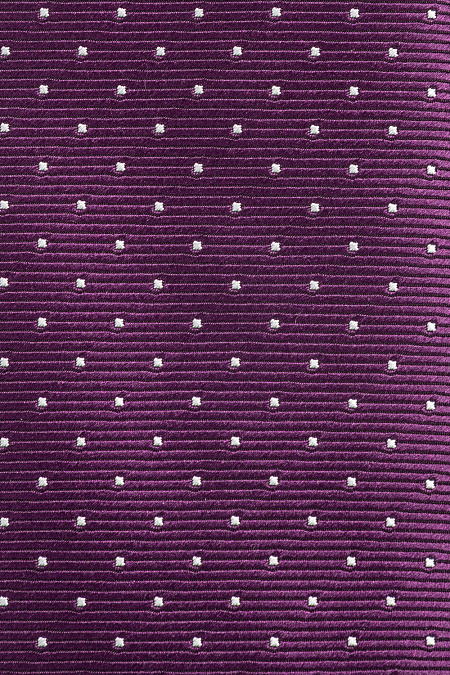 Галстук фиолетового цвета из шелка для мужчин бренда Meucci (Италия), арт. 1309/23 - фото. Цвет: Фиолетовый с рисунком. Купить в интернет-магазине https://shop.meucci.ru

