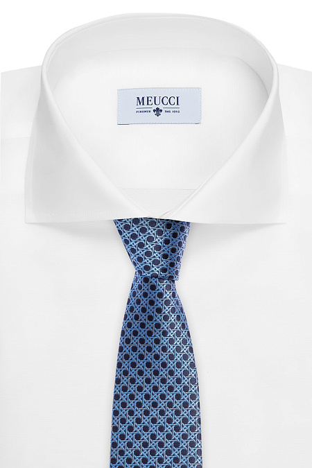 Галстук из шелка для мужчин бренда Meucci (Италия), арт. 7392/1 - фото. Цвет: . Купить в интернет-магазине https://shop.meucci.ru
