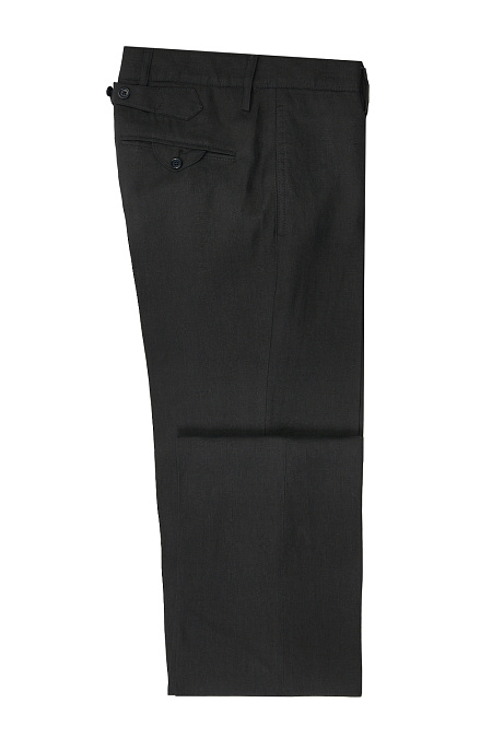 Мужские брендовые брюки арт. MI30503/1081 Meucci (Италия) - фото. Цвет: Черный. Купить в интернет-магазине https://shop.meucci.ru
