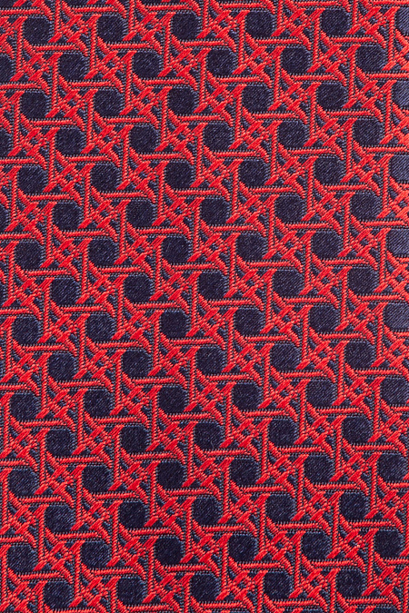 Галстук из шелка для мужчин бренда Meucci (Италия), арт. 7392/3 - фото. Цвет: Красный. Купить в интернет-магазине https://shop.meucci.ru
