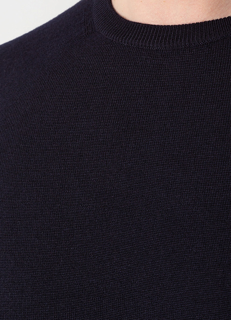 Джемпер  для мужчин бренда Meucci (Италия), арт. 400GC20/50023 - фото. Цвет: Темно-синий. Купить в интернет-магазине https://shop.meucci.ru
