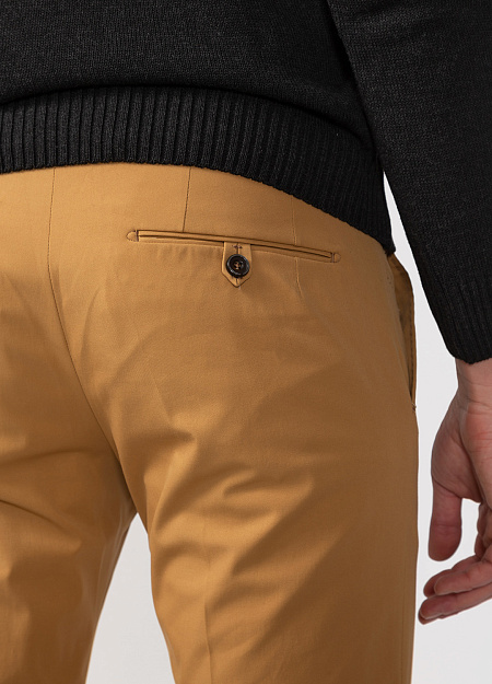 Мужские брендовые брюки в стиле casual арт. LM1740X CARAMEL Meucci (Италия) - фото. Цвет: Светло-коричневый. Купить в интернет-магазине https://shop.meucci.ru
