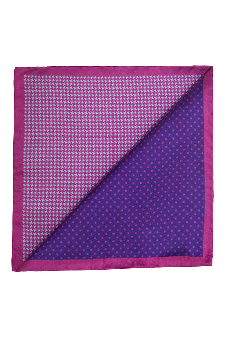 Платок для мужчин бренда Meucci (Италия), арт. 8143/4 - фото. Цвет: Фиолетовый. Купить в интернет-магазине https://shop.meucci.ru

