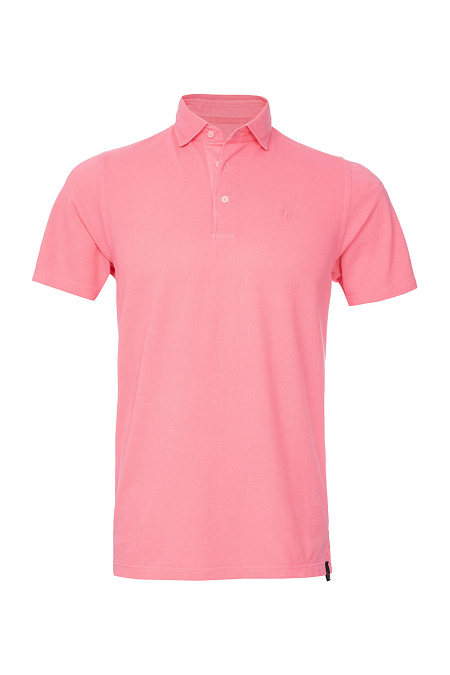 Хлопковое поло розового цвета для мужчин бренда Meucci (Италия), арт. 60117/79017/147 - фото. Цвет: Розовый. Купить в интернет-магазине https://shop.meucci.ru
