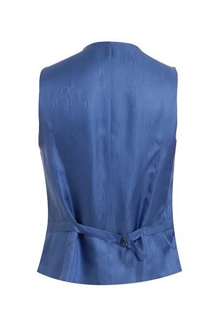Классический жилет ярко-синего цвета для мужчин бренда Meucci (Италия), арт. MI 4546062/1172 - фото. Цвет: Синий. Купить в интернет-магазине https://shop.meucci.ru

