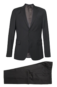 Классический черный костюм из тонкой шерсти  (MI 2200191DR/11046)
