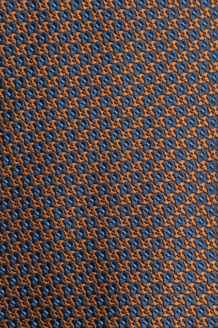 Галстук с мелким цветным орнаментом для мужчин бренда Meucci (Италия), арт. EKM212202-94 - фото. Цвет: Синий, коричневый, голубой. Купить в интернет-магазине https://shop.meucci.ru
