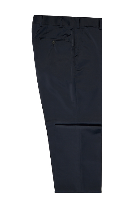 Мужские брендовые брюки арт. MI 30043/2030 Meucci (Италия) - фото. Цвет: Темно-синий. Купить в интернет-магазине https://shop.meucci.ru
