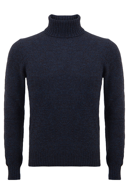 Мужской брендовый свитер арт. 13126/22601/800 Meucci (Италия) - фото. Цвет: Темно-синий. Купить в интернет-магазине https://shop.meucci.ru


