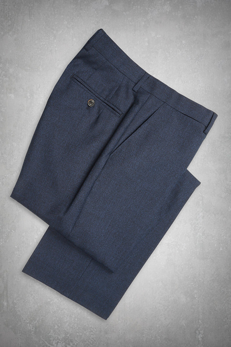 Мужские брендовые брюки арт. MW8-0105 Meucci (Италия) - фото. Цвет: Серо-синий. Купить в интернет-магазине https://shop.meucci.ru
