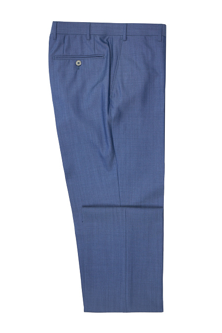Мужские брендовые брюки арт. MI 30053/3128 Meucci (Италия) - фото. Цвет: Серо-синий. Купить в интернет-магазине https://shop.meucci.ru

