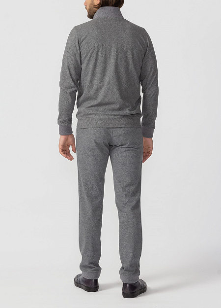 Мужские брендовые спортивные брюки арт. 3M721 DA00 GRIGIO Meucci (Италия) - фото. Цвет: Серый. Купить в интернет-магазине https://shop.meucci.ru
