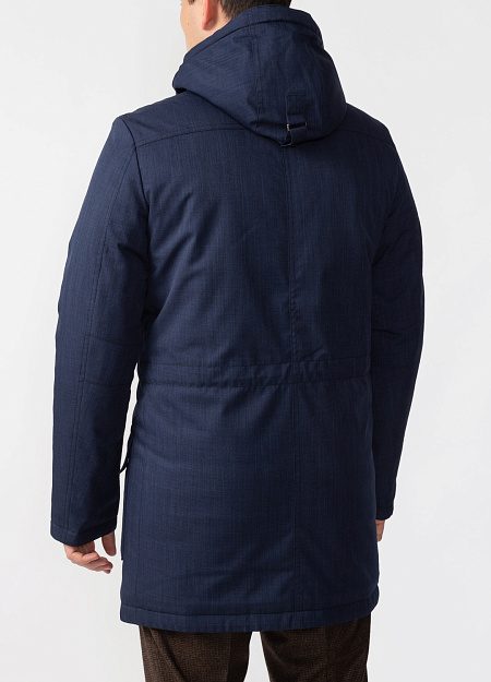 Куртка для мужчин бренда Meucci (Италия), арт. 2011 - фото. Цвет: Темно-синий. Купить в интернет-магазине https://shop.meucci.ru
