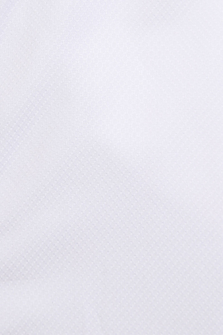 Модная мужская приталенная рубашка с рисунком жаккард арт. SL 90305 R 10171/141511 от Meucci (Италия) - фото. Цвет: Белый, рисунок жаккард.

